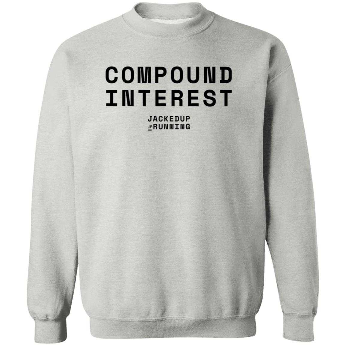 Crewneck Pullover Sweatshirt - COMPOUND INTEREST