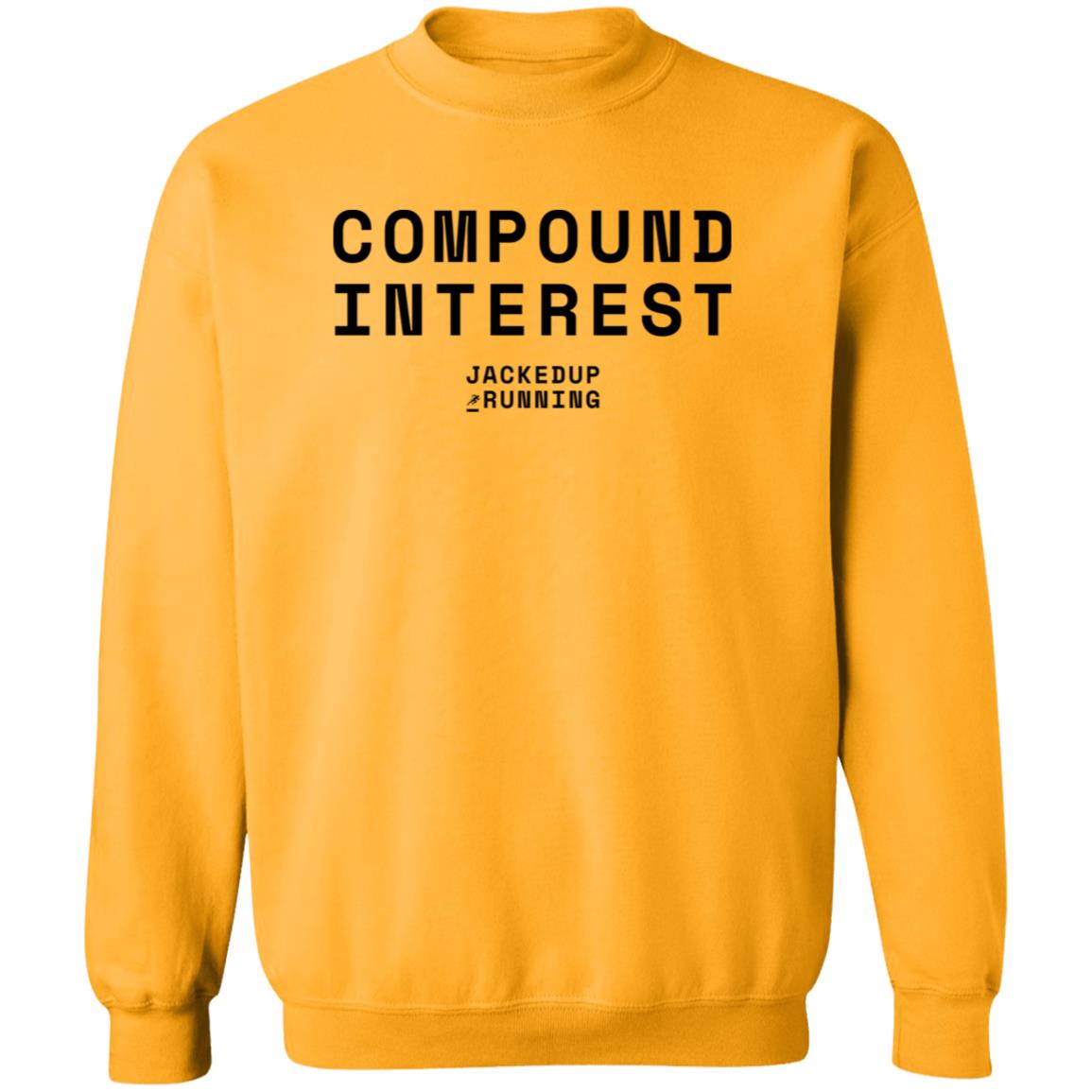 Crewneck Pullover Sweatshirt - COMPOUND INTEREST