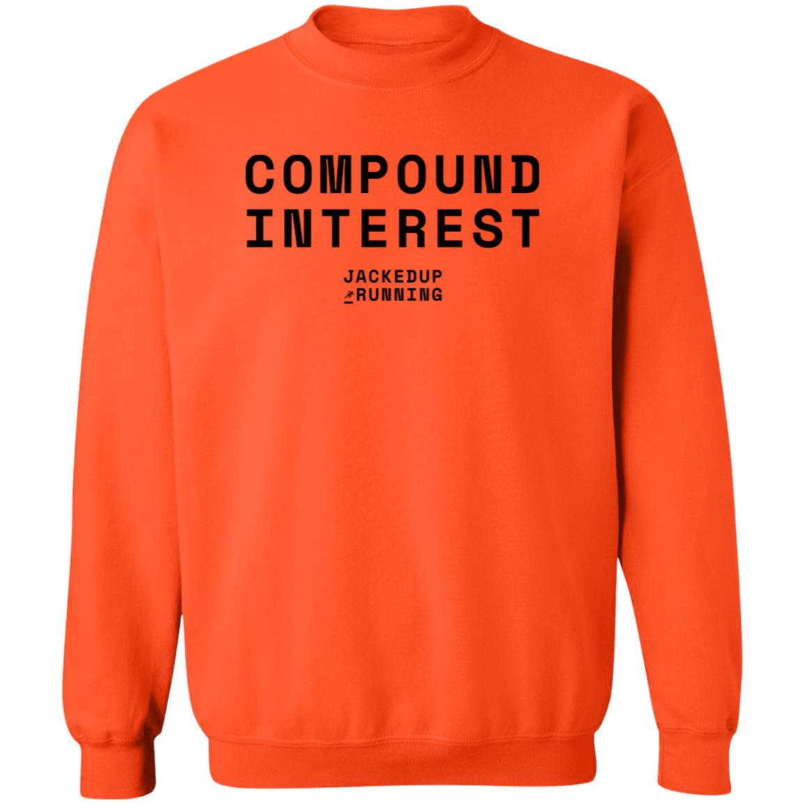 Crewneck Pullover Sweatshirt - COMPOUND INTEREST
