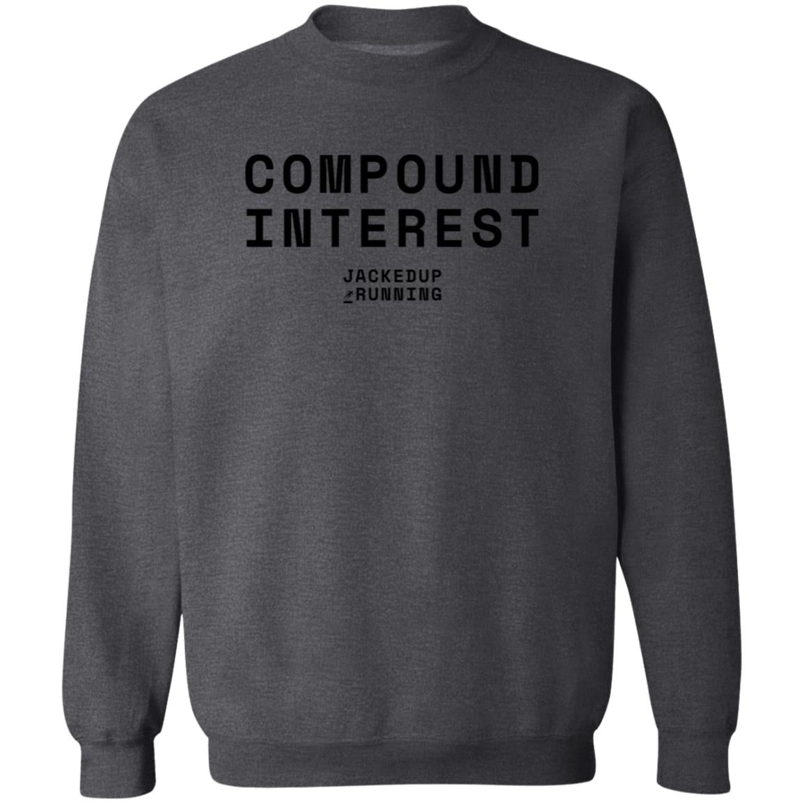 Crewneck Pullover Sweatshirt - COMPOUND INTEREST
