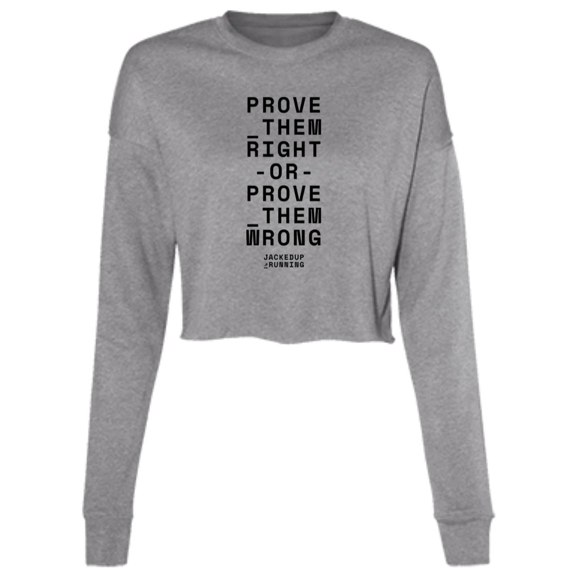 Ladies' Cropped Fleece Crew