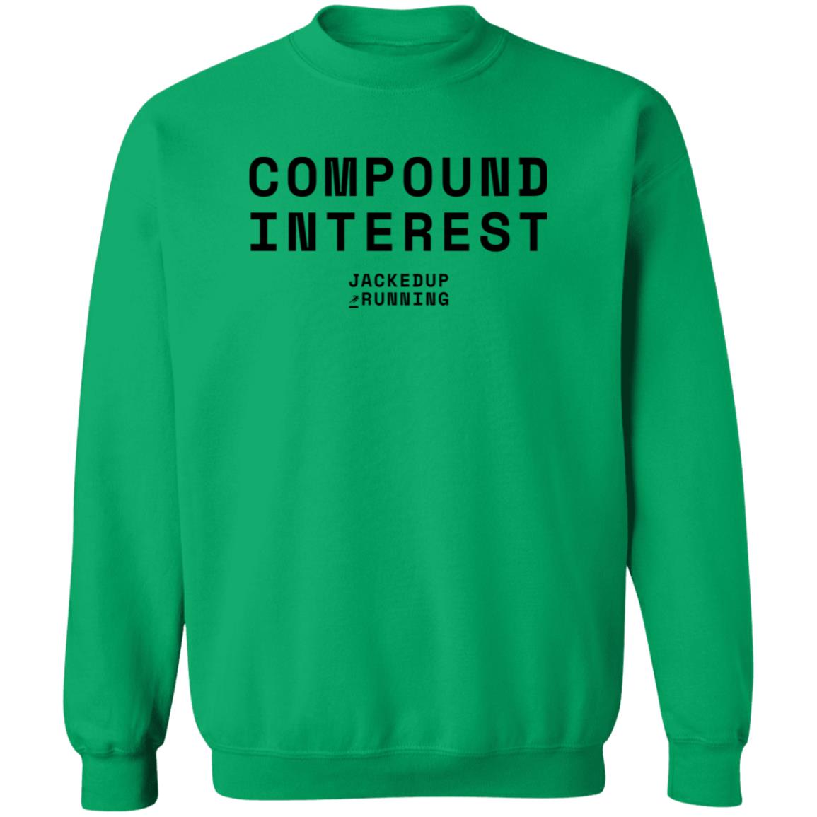 Crewneck Pullover Sweatshirt - COMPOUND INTEREST