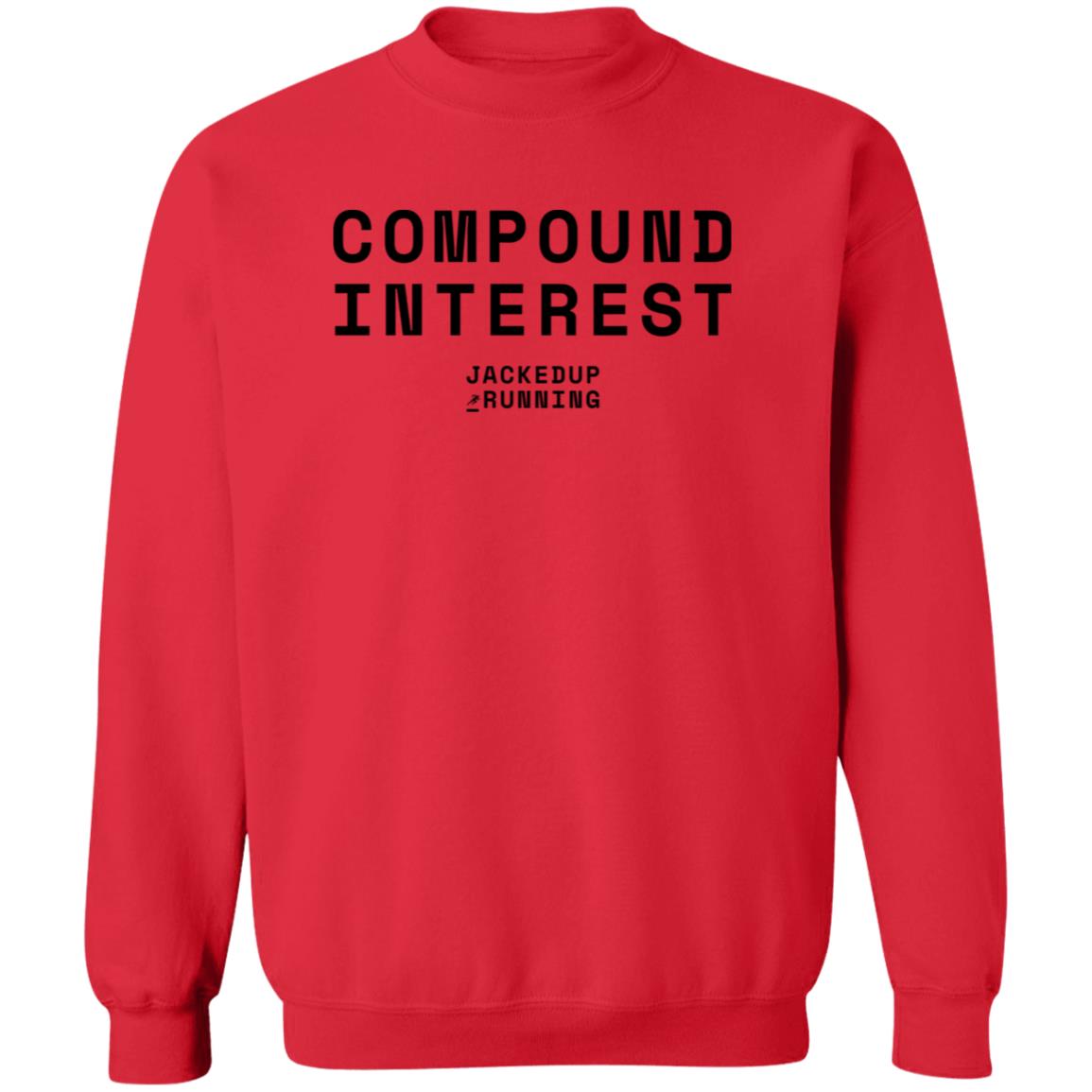 Crewneck Pullover Sweatshirt - COMPOUND INTEREST