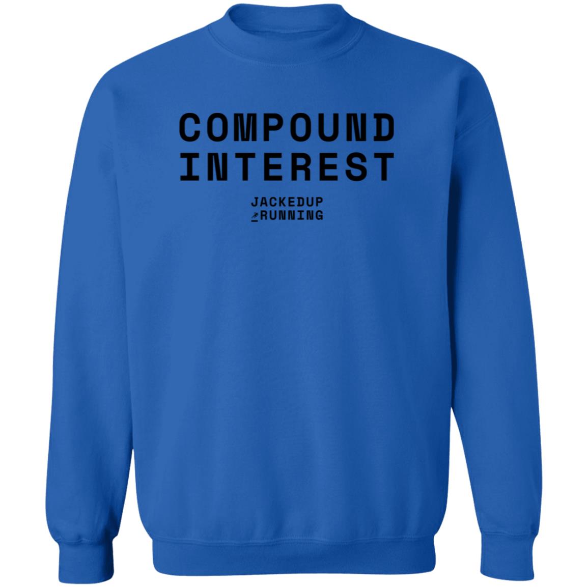 Crewneck Pullover Sweatshirt - COMPOUND INTEREST