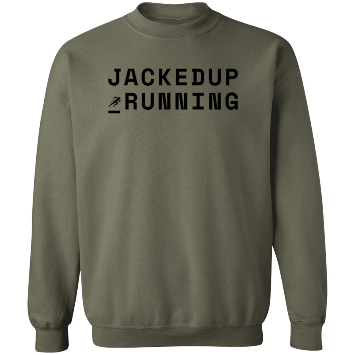 Crewneck Pullover Sweatshirt - JACKED UP RUNNING