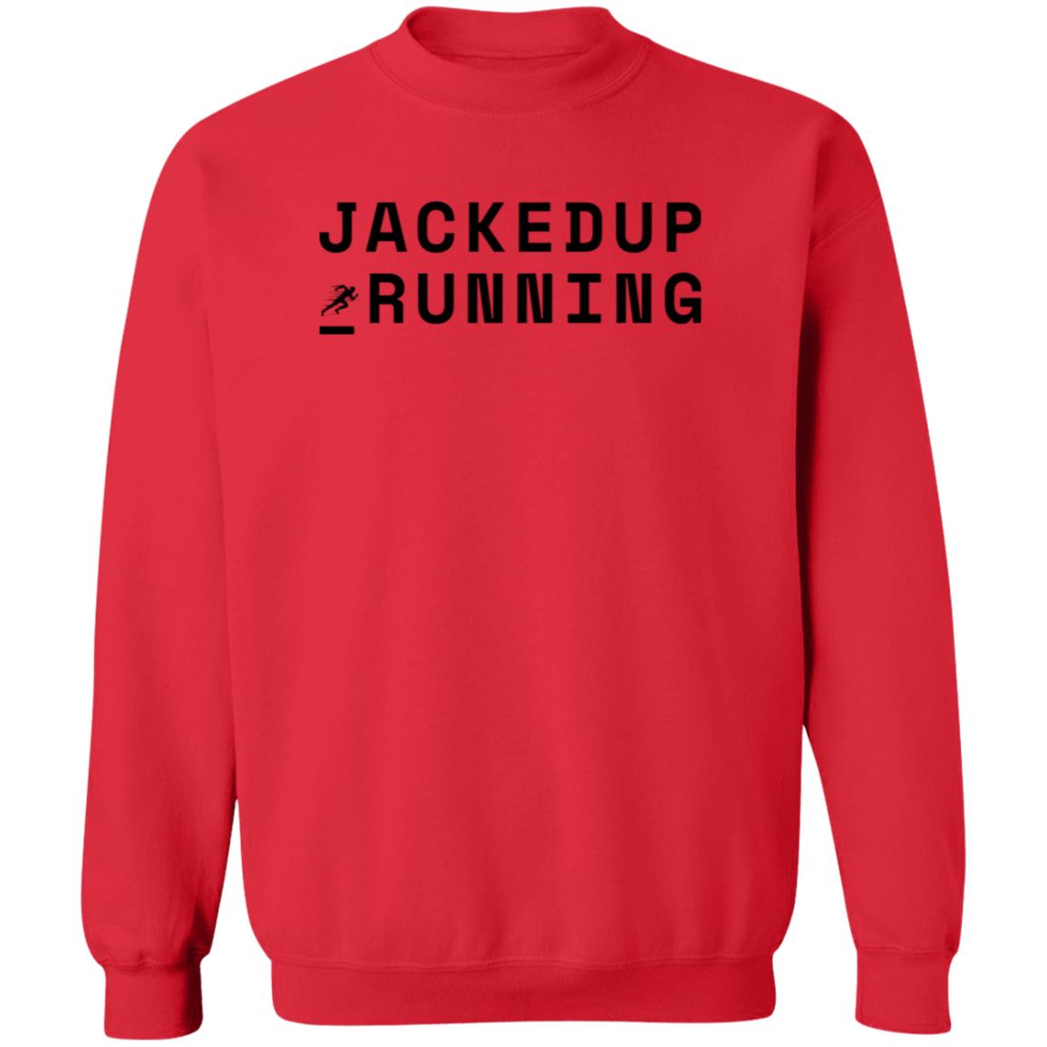 Crewneck Pullover Sweatshirt - JACKED UP RUNNING