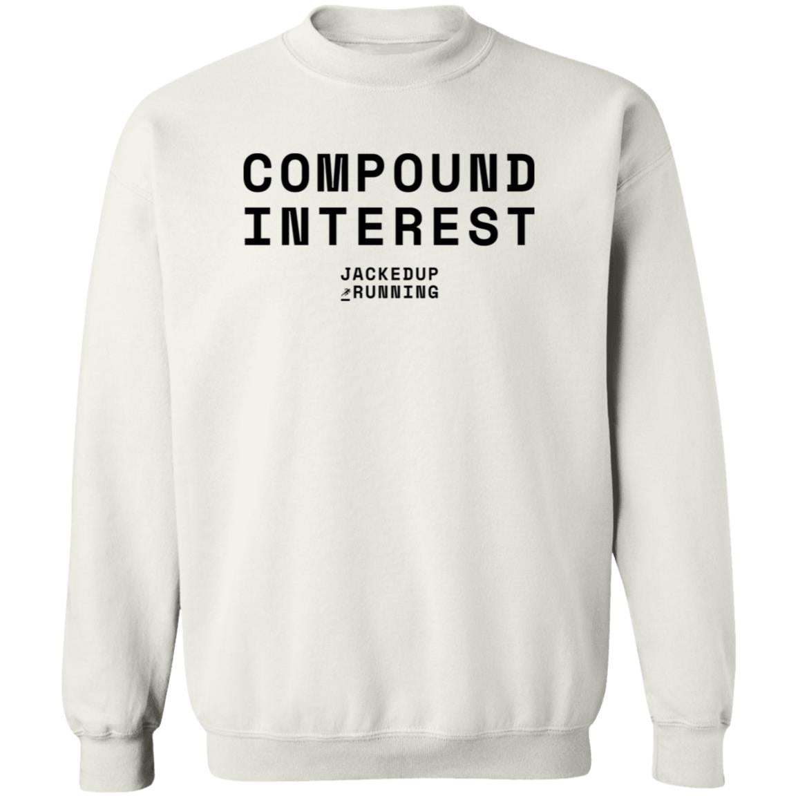 Crewneck Pullover Sweatshirt - COMPOUND INTEREST