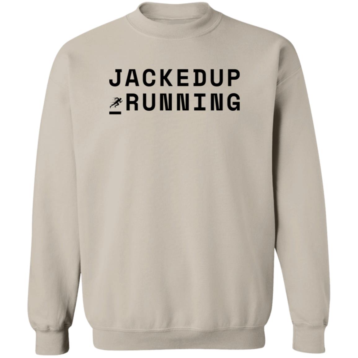 Crewneck Pullover Sweatshirt - JACKED UP RUNNING